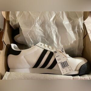 Adidas Vintage Samoa White Black Men's Sneakers - Size 12